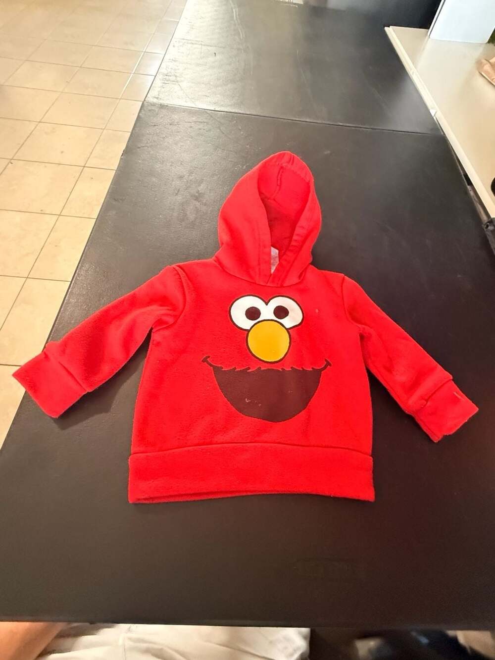 Sesame Street Elmo Toddler Fleece Pullover Hoodie 2T